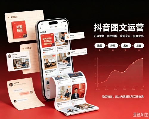 双峰抖音图文代运营服务